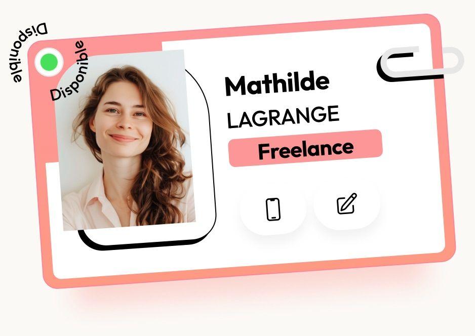 carte visite digitale freelance